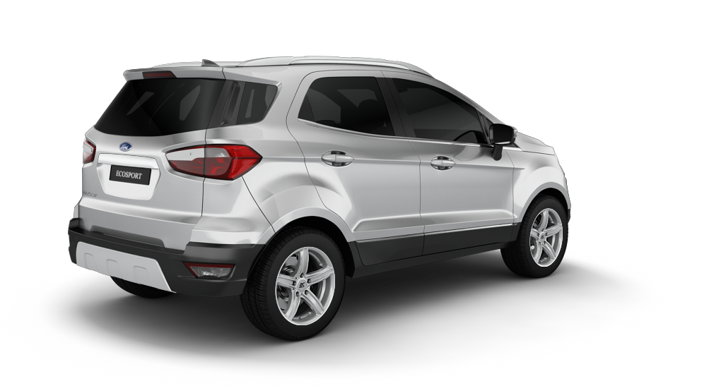 Auto Abdeckung Komplett für Ford EcoSport Active 2018-, Silber