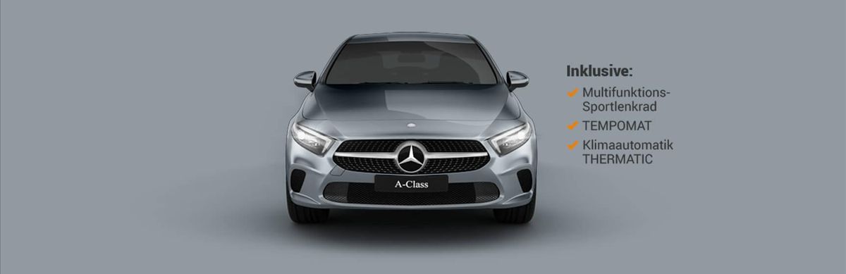 Mercedes Benz A-Klasse als Bestseller Front