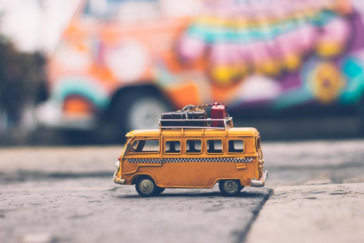 Bus-Spielzeug-Miniatur-Auto