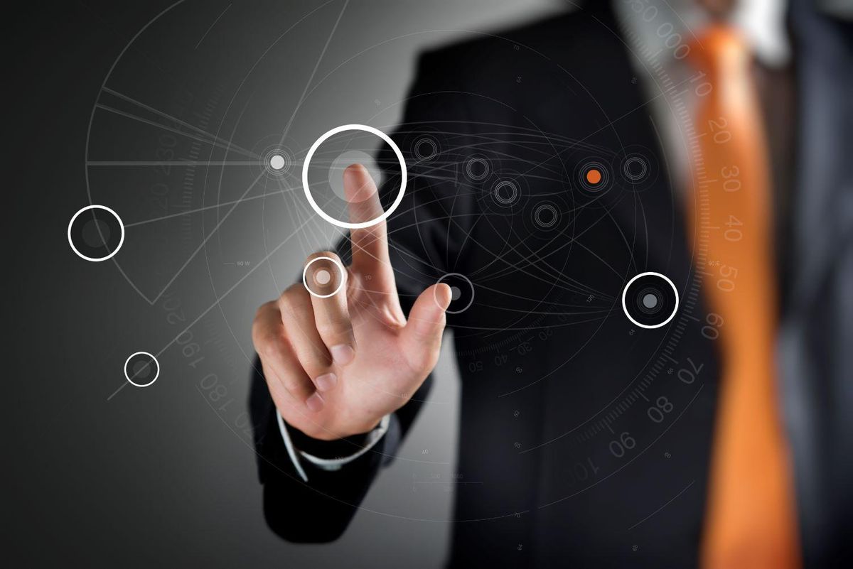 Man Choosing Location business