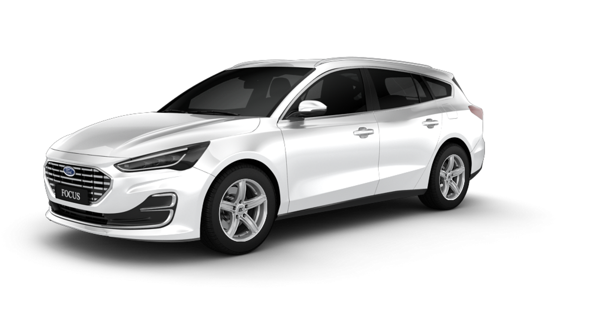 Ford Focus in weiss