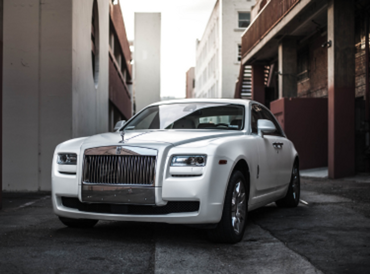 Rolls Royce weiß Exterieur